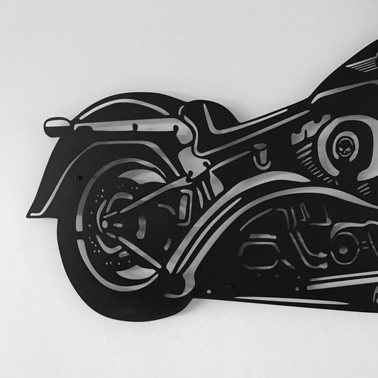 Fat Boy Motorcycle Wall Art