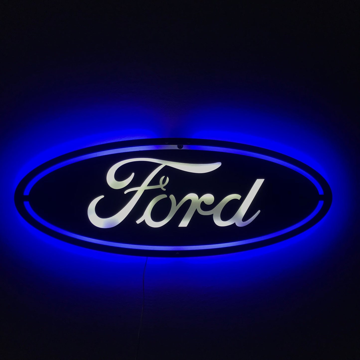 Ford Metal Logo Car Wall Art