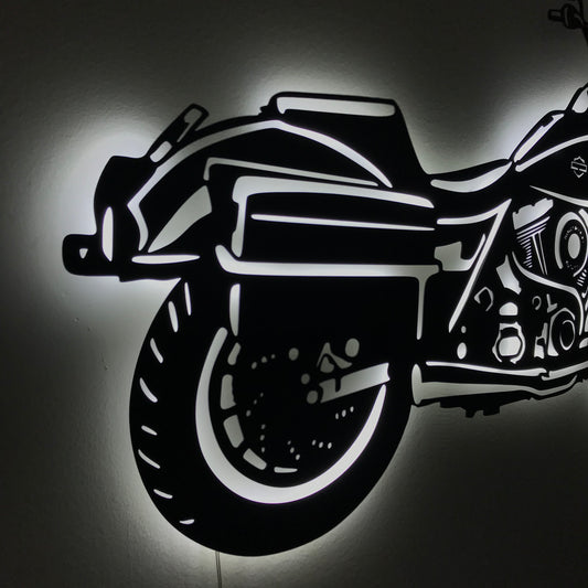 Outlaw Motorcycle Wall Art (LED)