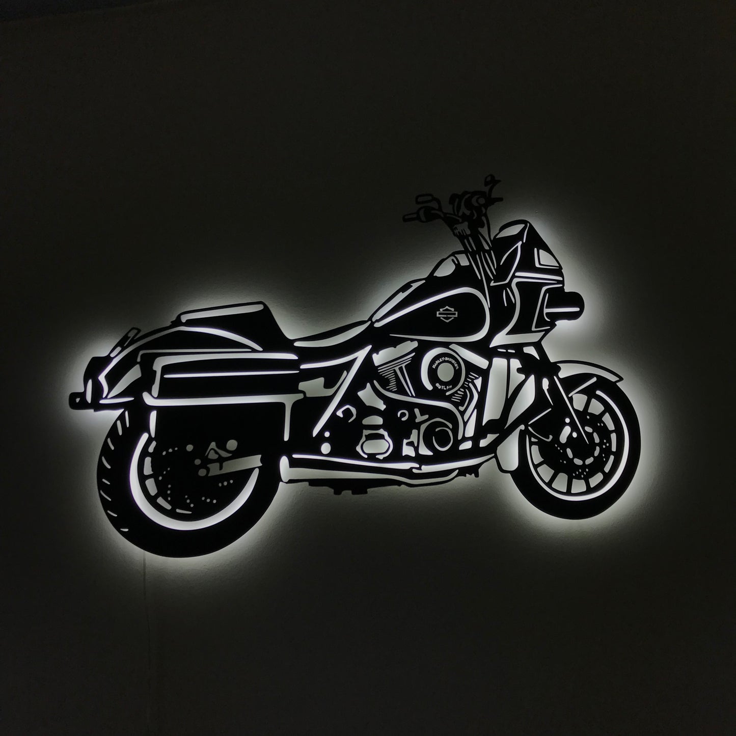 Outlaw Motorcycle Wall Art (LED)