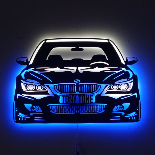 BMW E60 Car Wall Art