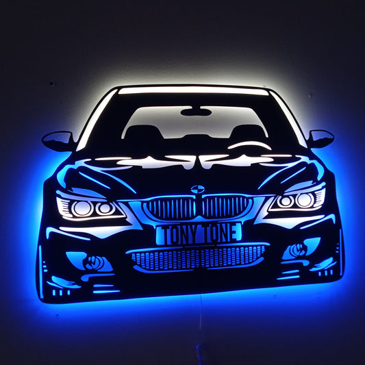 BMW E60 Car Wall Art
