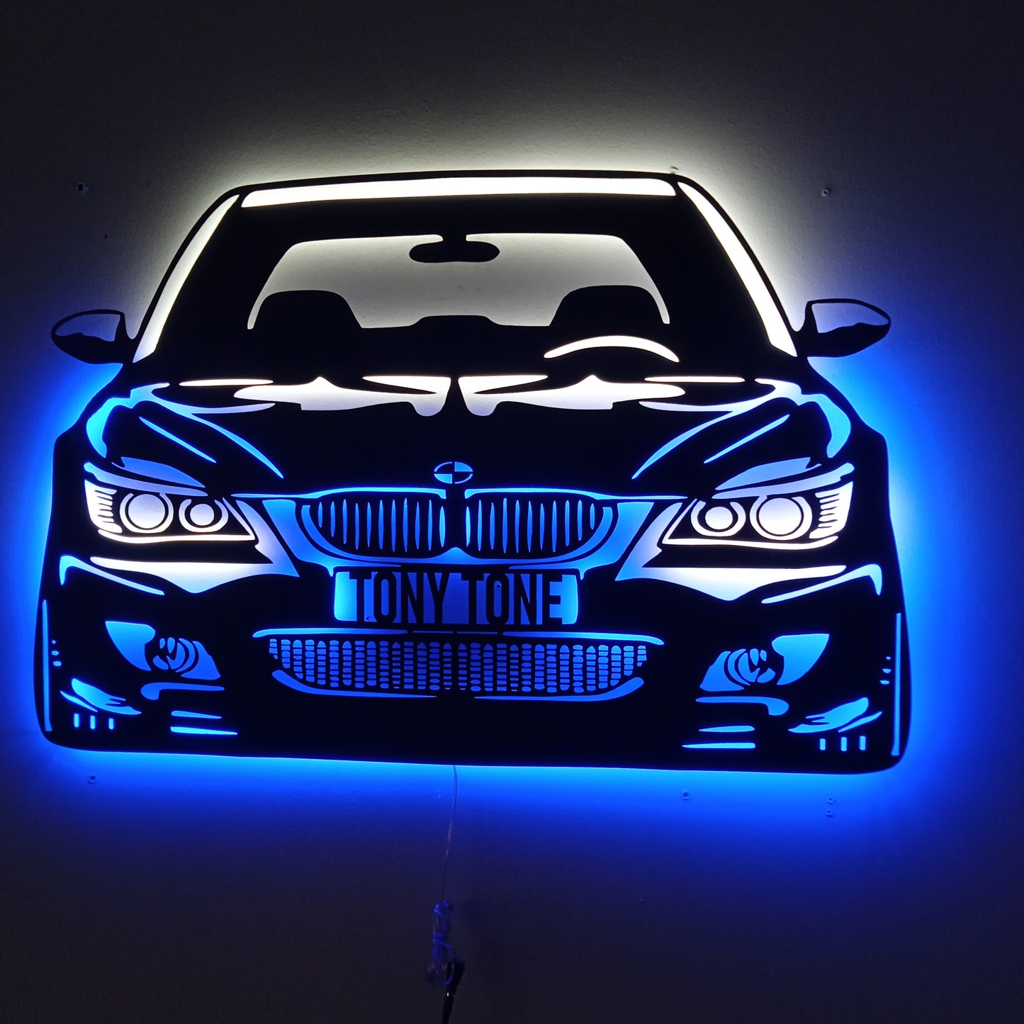 BMW E60 Car Wall Art