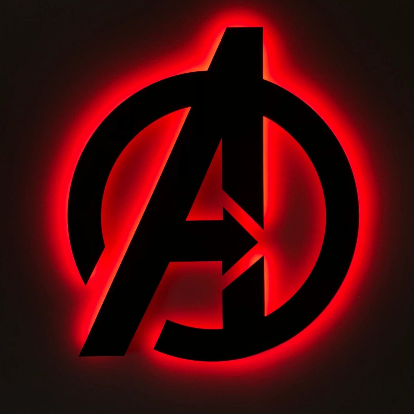 Avengers Wall Art – RGB LED Superhero Metal Wall Decor