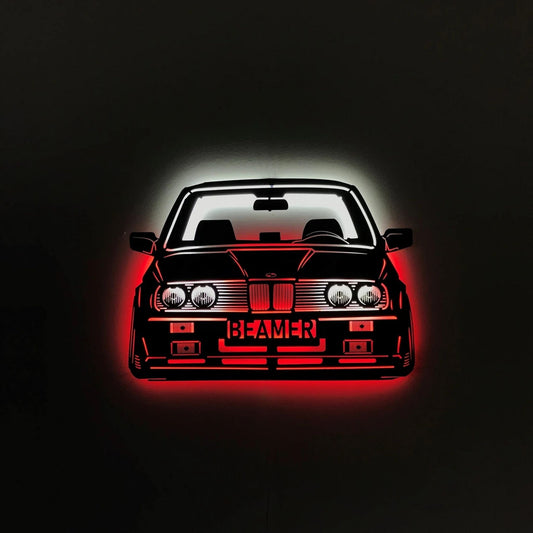 BMW E30 Car Wall Art