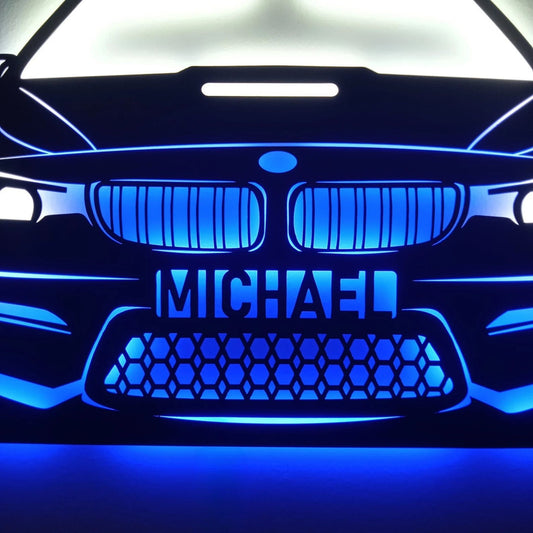 BMW M4 Car Wall Art
