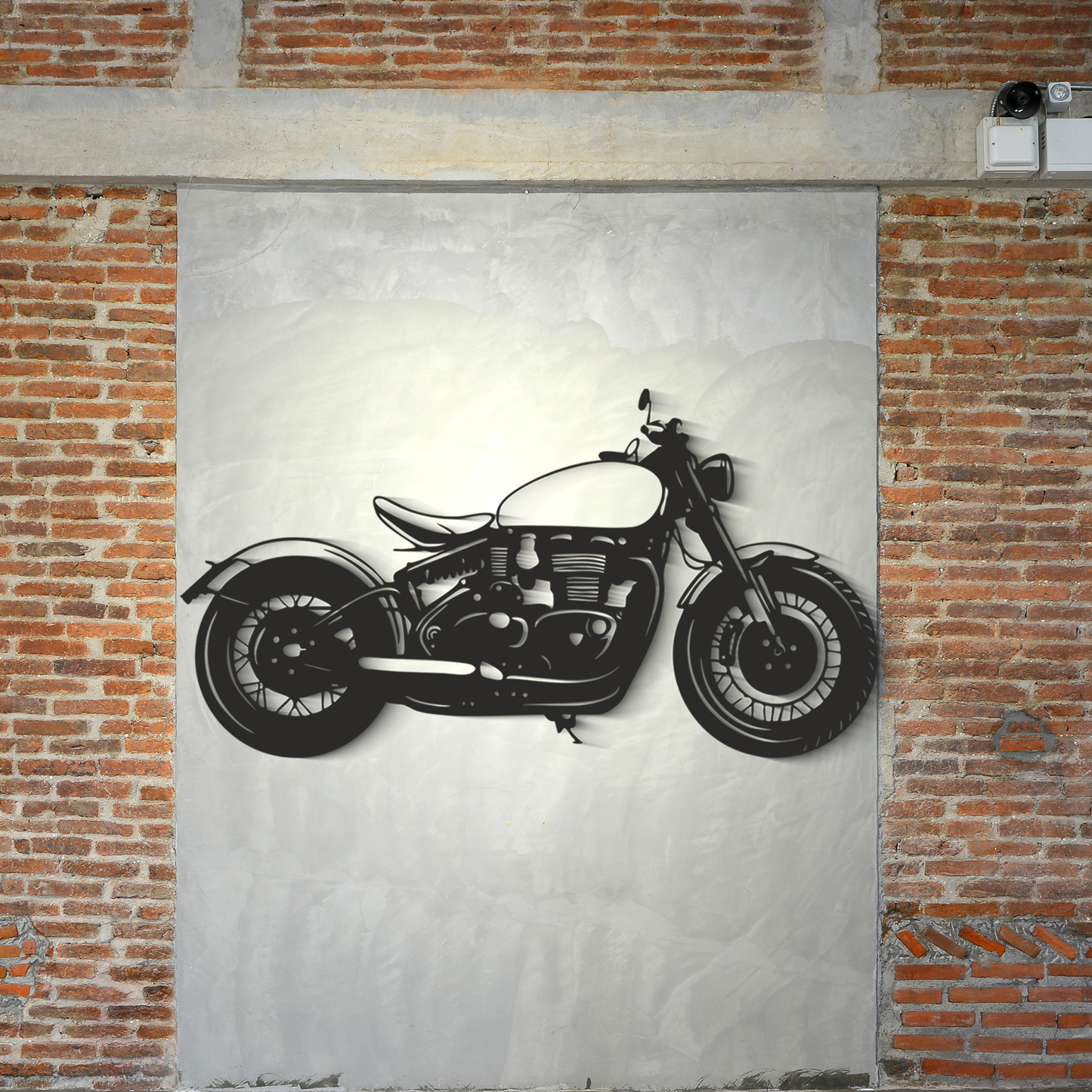 Triumph Bobber Motorcycle Wall Art