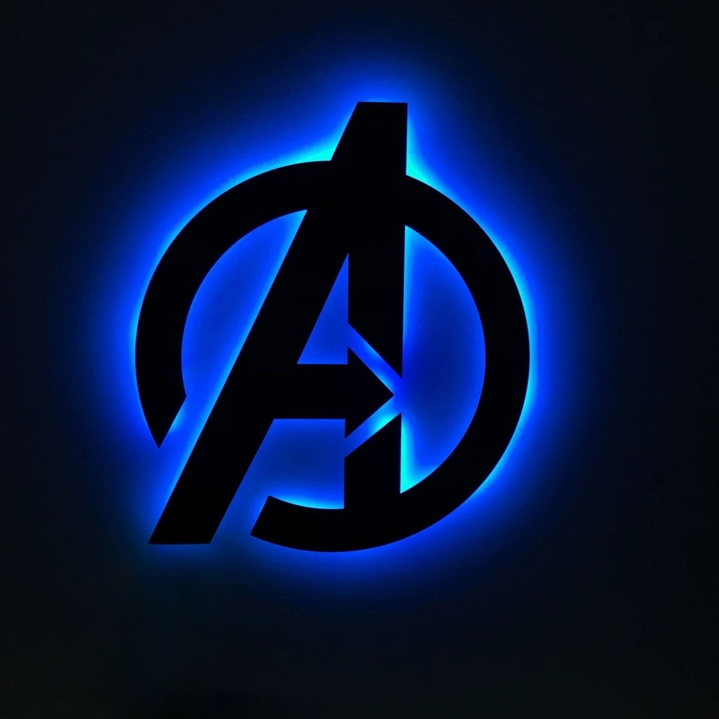 Avengers Wall Art – RGB LED Superhero Metal Wall Decor