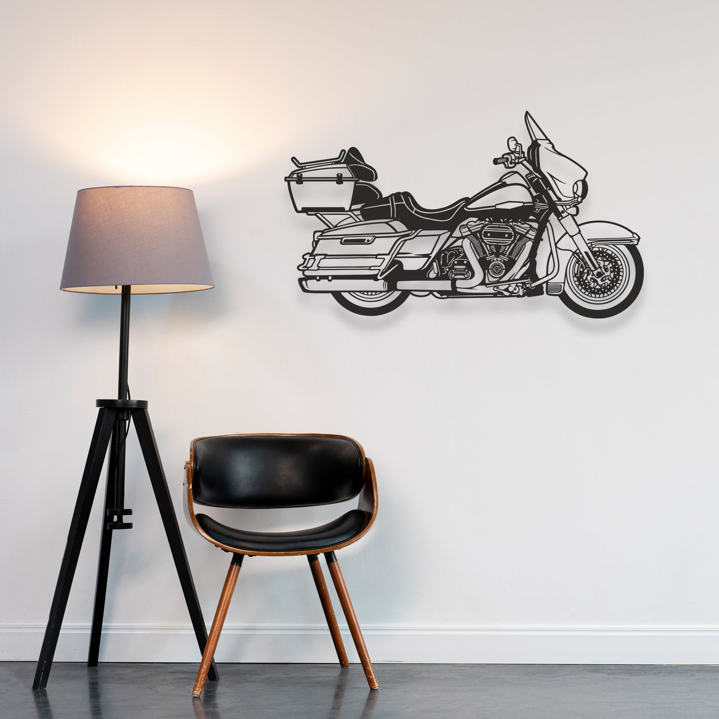HD Motorcycle Wall Art
