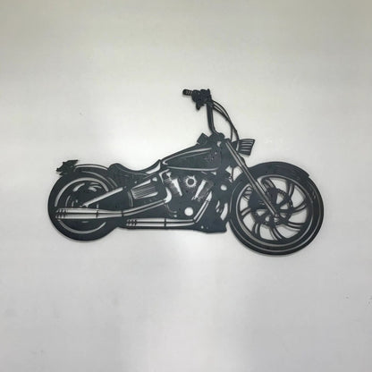 3D Motorcycle Metal Wall Art Decor - Cafe Racer Wall Art