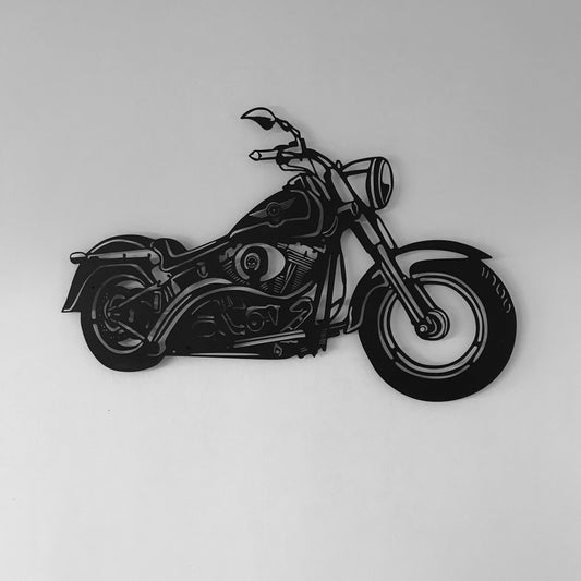 Fat Boy Motorcycle Wall Art
