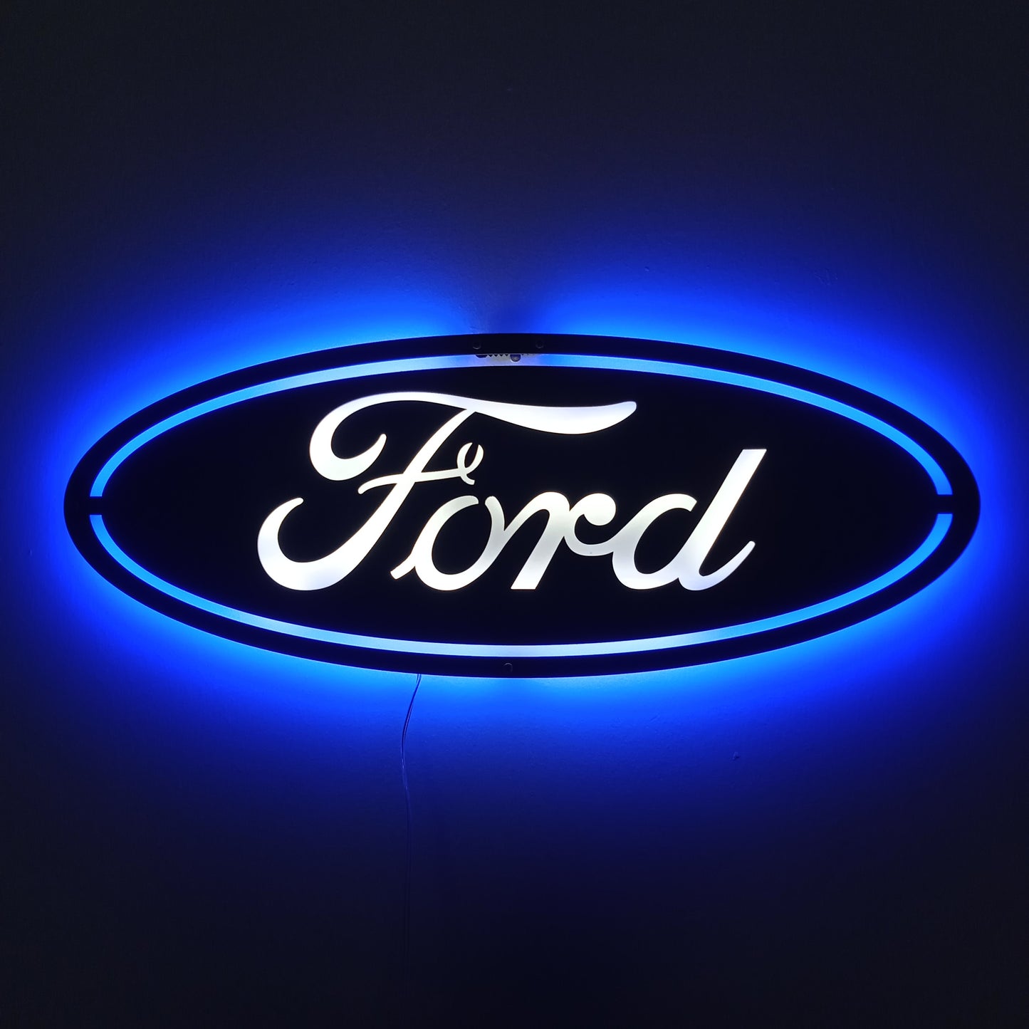 Ford Metal Logo Car Wall Art