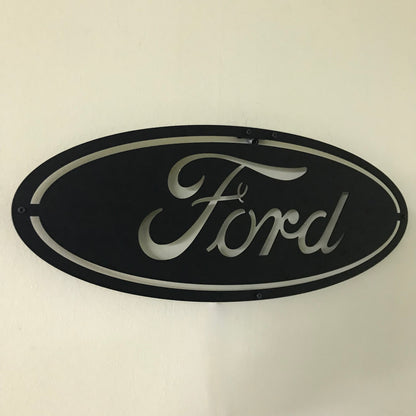 Ford Metal Logo Car Wall Art