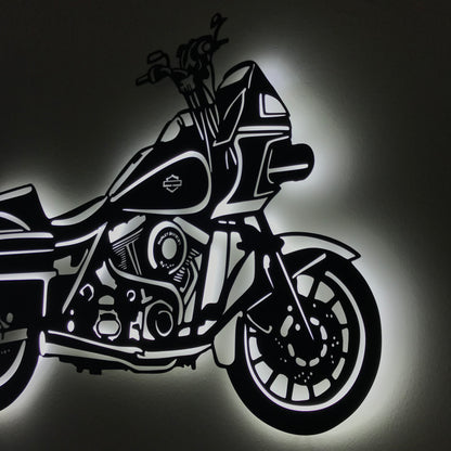 Outlaw Motorcycle Wall Art (LED)