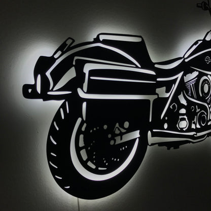 Outlaw Motorcycle Wall Art (LED)