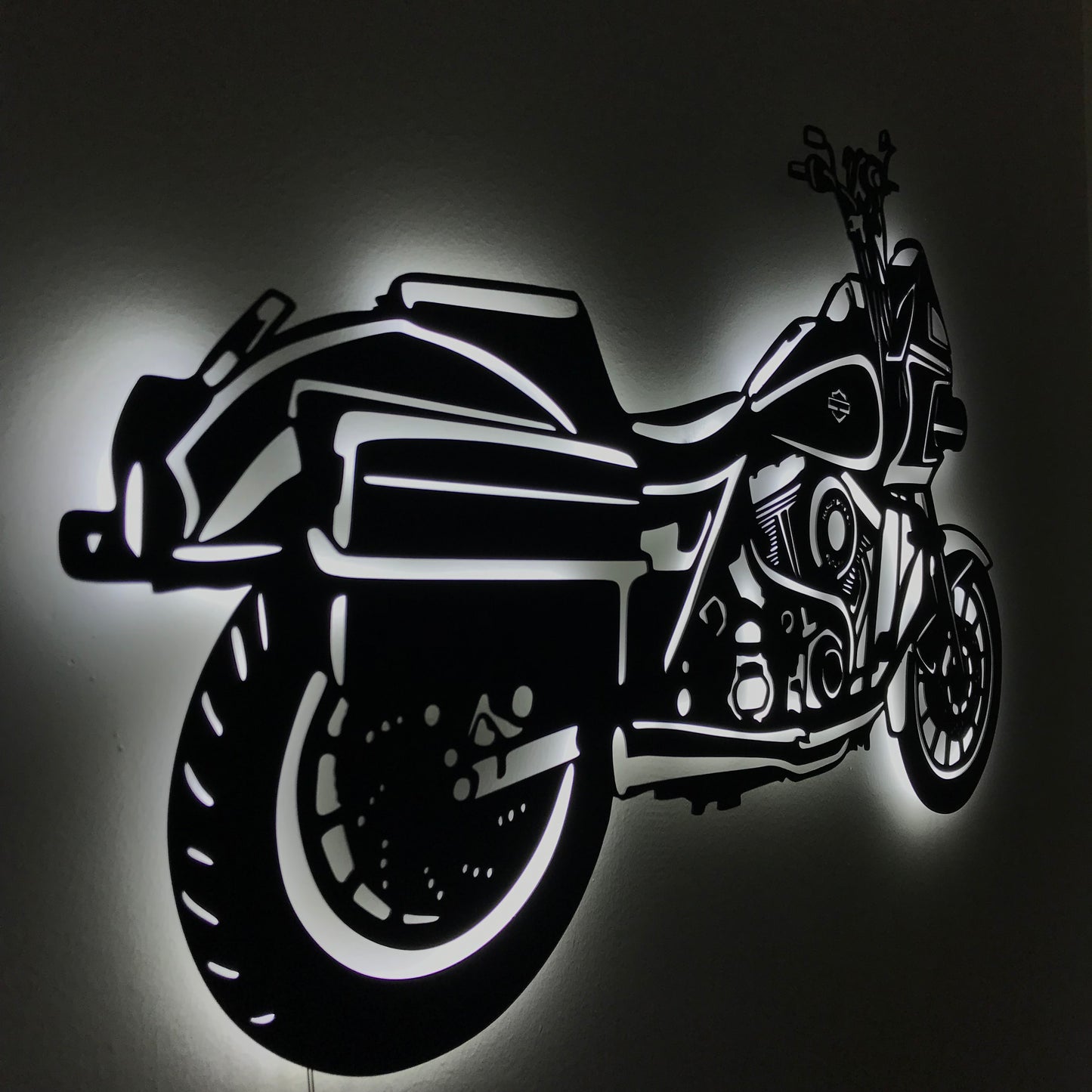 Outlaw Motorcycle Wall Art (LED)