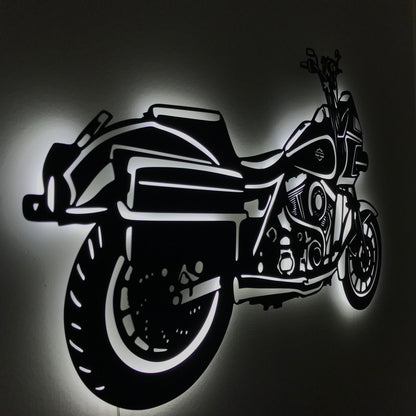 Outlaw Motorcycle Wall Art (LED)