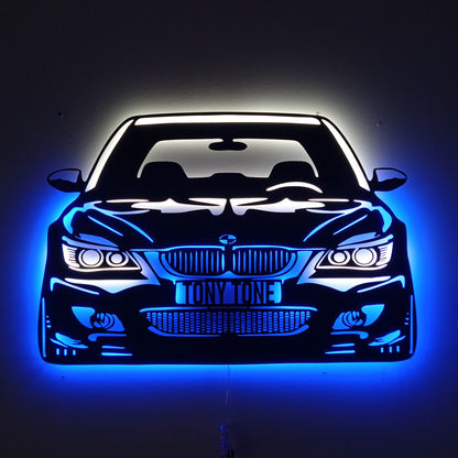 BMW E60 Car Wall Art